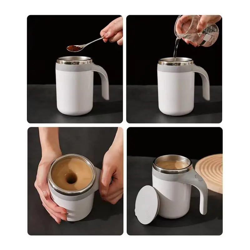 Stirring Coffee Mug Electric Stirring Cup.