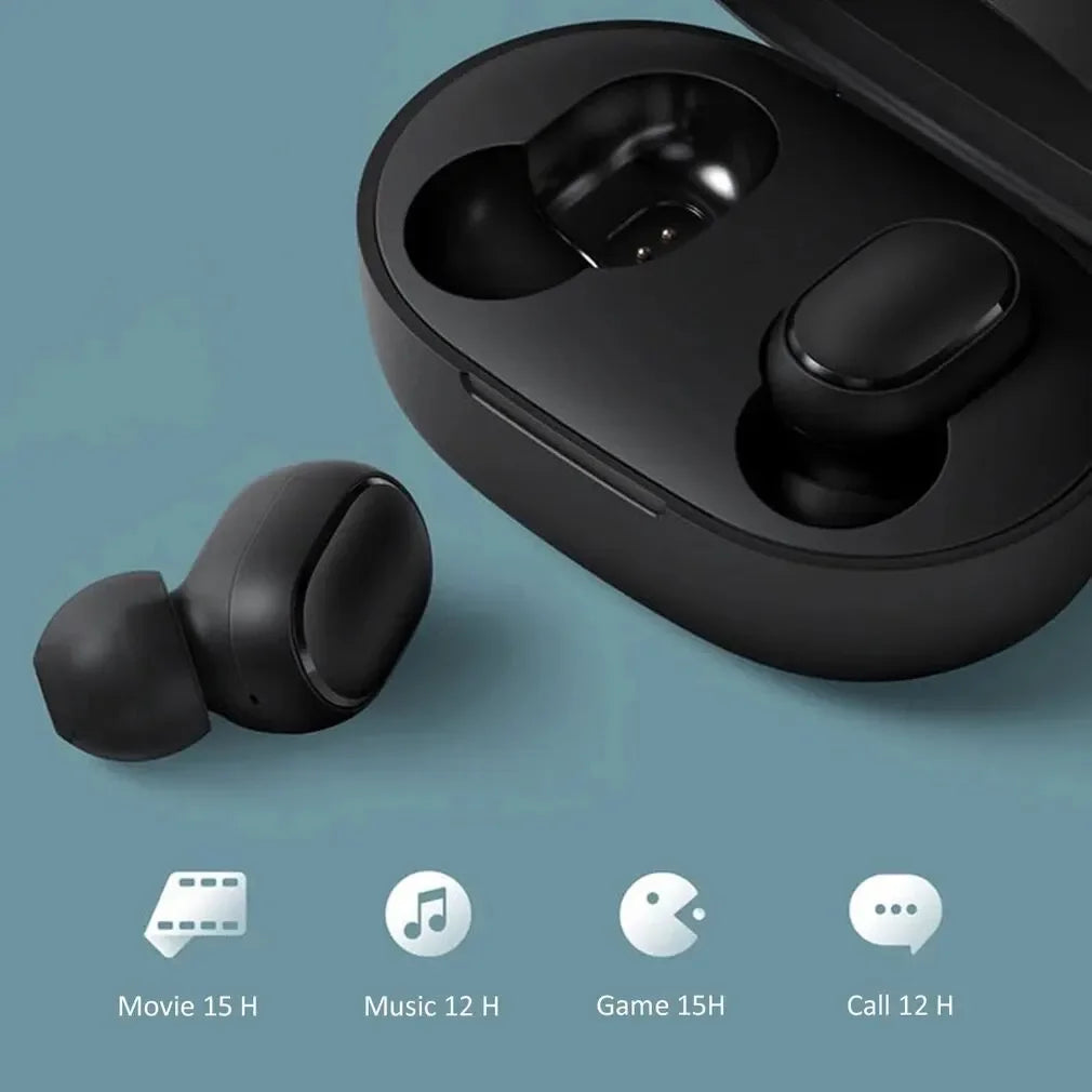 for Huawei Xiaomi Redmi TWS A6S Wireless Bluetooth Headset Earbuds Noice Cancelling Earphone Bluetooth Headphones with Mic