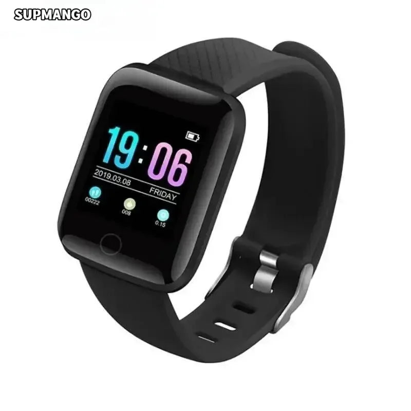 Multifunction Smart Watch For Men Women Kids Message Remind Music Control Sport Step Calories D13 Smartwatch Alarm Clock 116Plus